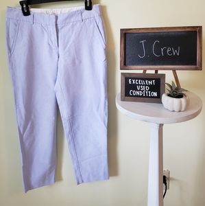 EUC + J. Crew + Blue ankle length slacks